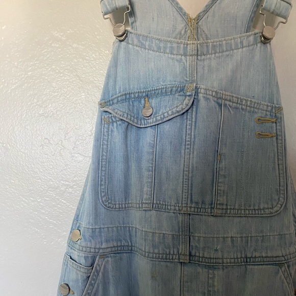 Organic cotton denim overalls - Picture 2 of 3